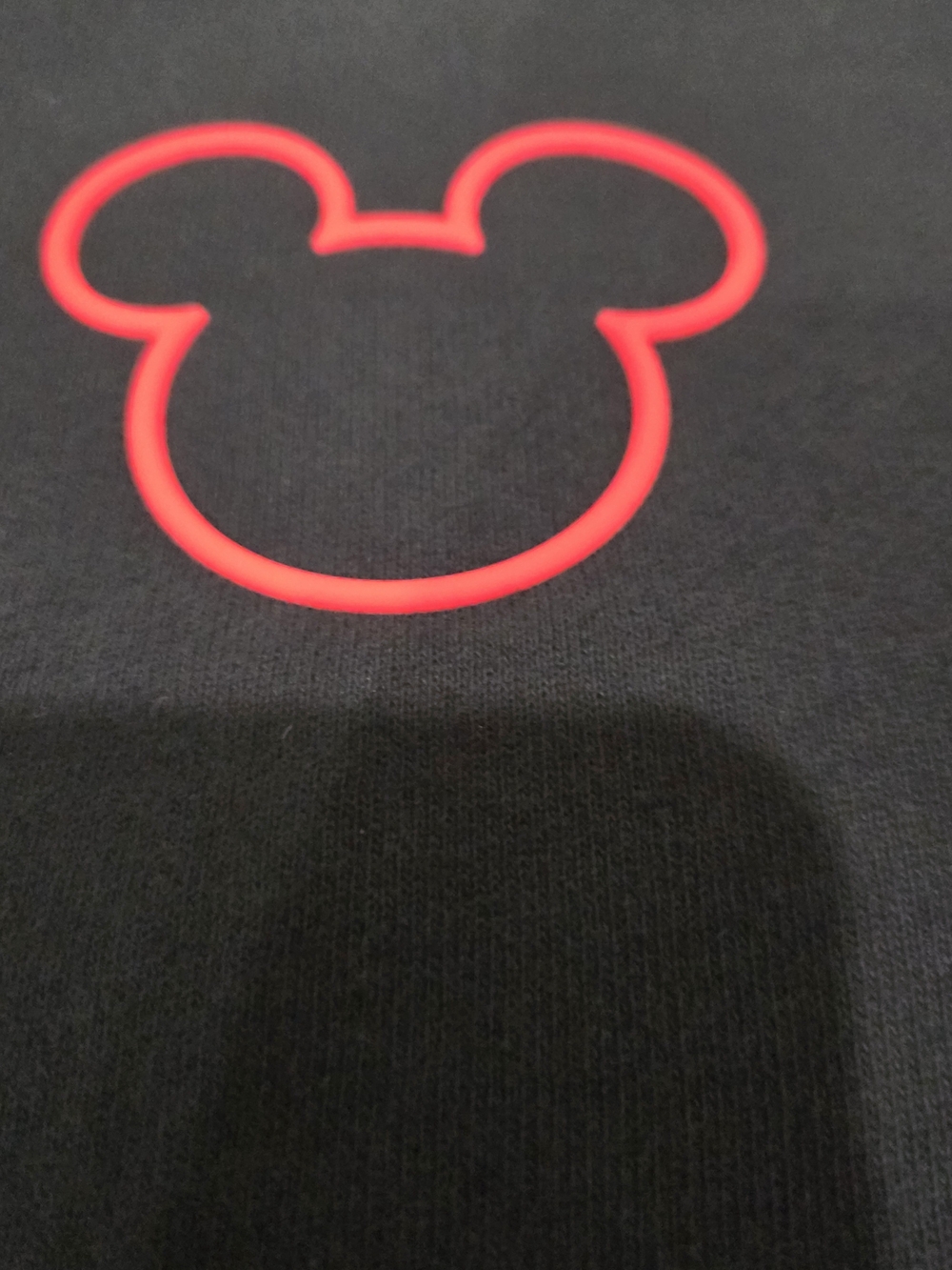 Disney x Lululemon Steady State Crewneck Sweatshirt 2xl 3xl Mickey Black And Red - Picture 6 of 16